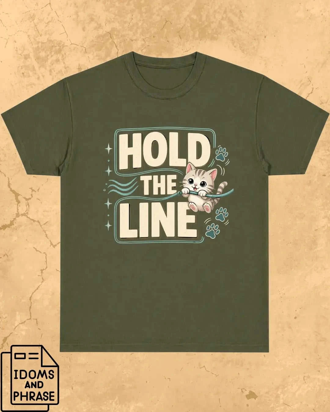 Idiom Whisker Cotton Tee Swiftsoul