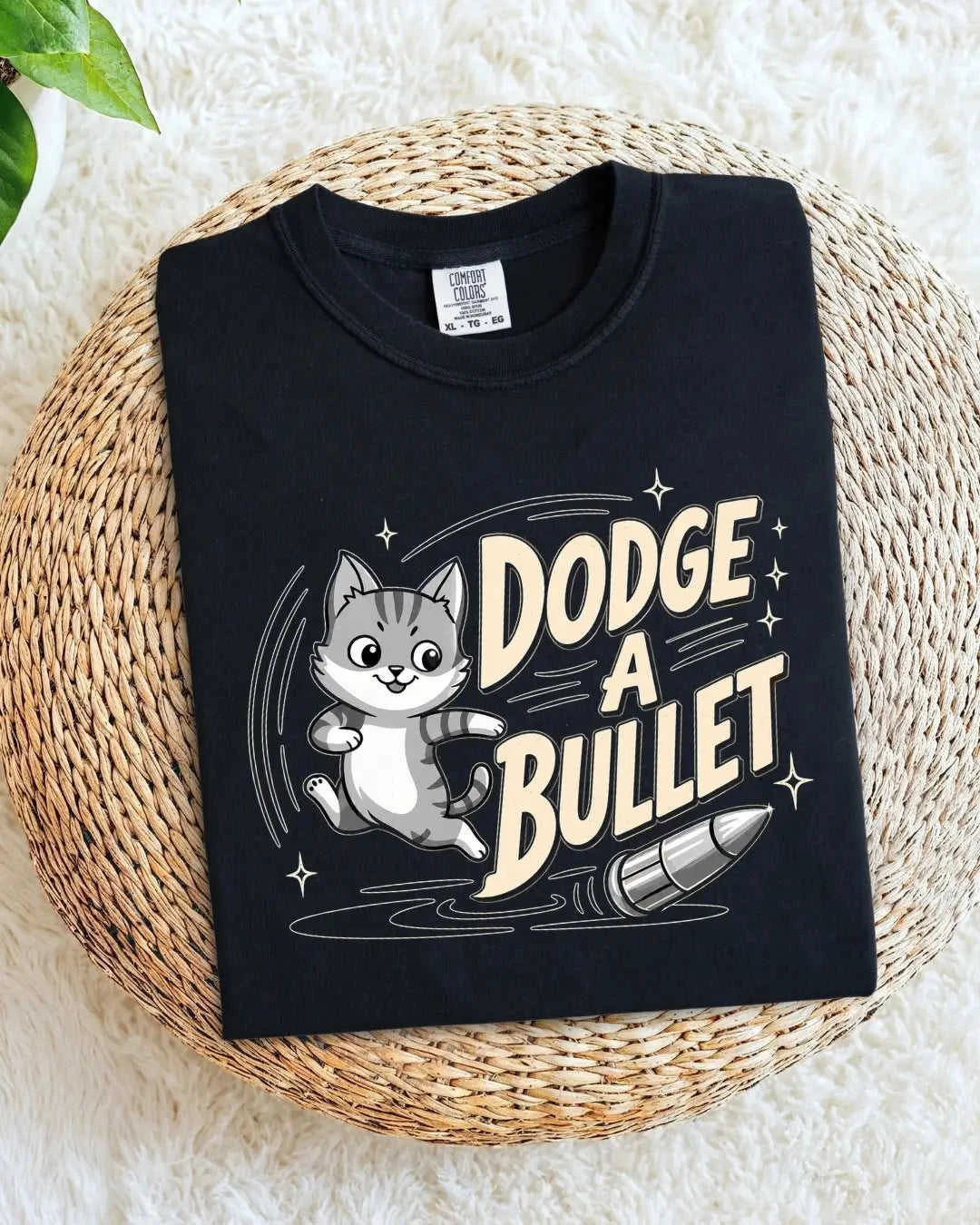 Idiom Whisker Cotton Tee Swiftsoul