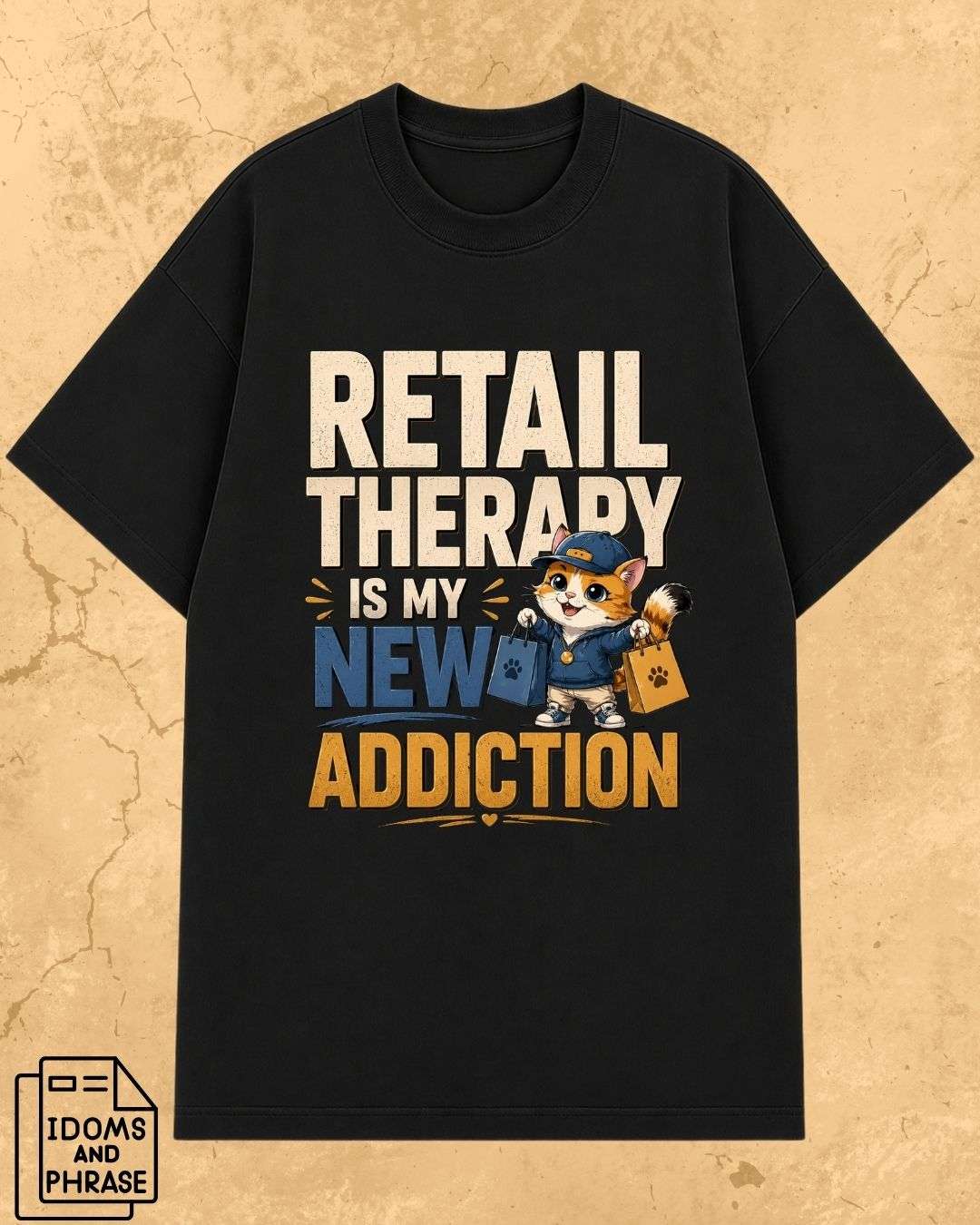 Idiom Whisker Cotton Tshirt Billien LLC 