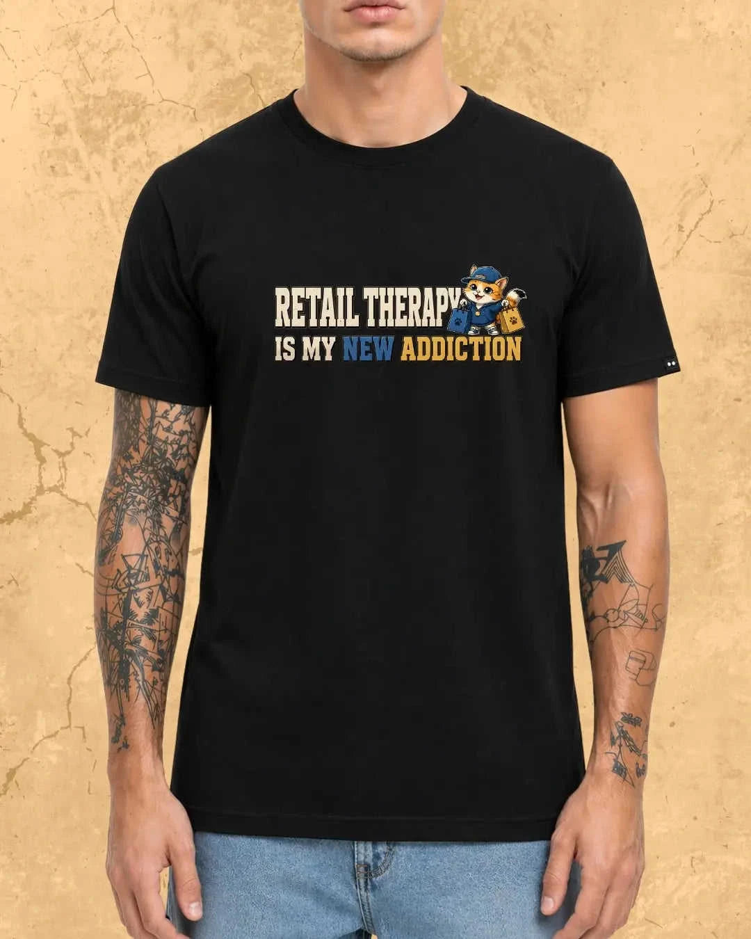 Idiom Whisker Cotton Tshirt Swiftsoul