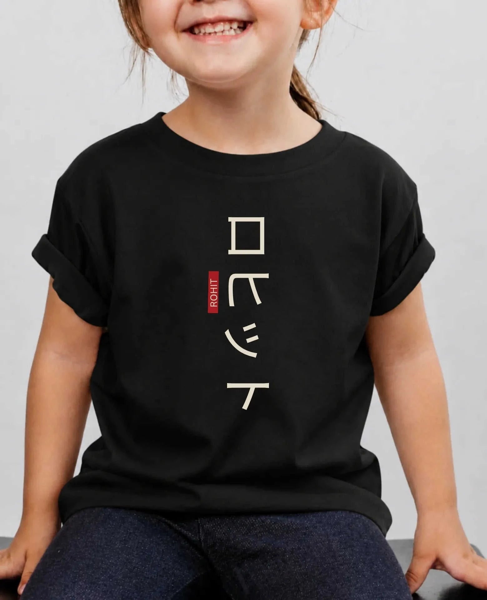 Japanese Custom Kid Cotton Tshirt Swiftsoul