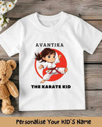 Karate & Pirate Theme Custom Kid Cotton Tee Swiftsoul