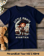 Karate & Pirate Theme Custom Kid Cotton Tee Swiftsoul