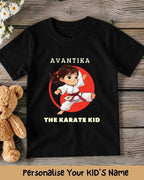Karate & Pirate Theme Custom Kid Cotton Tee Swiftsoul