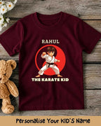 Karate & Pirate Theme Custom Kid Cotton Tee Swiftsoul