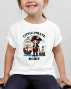 Karate & Pirate Theme Custom Kid Cotton Tee Swiftsoul