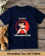 Karate & Pirate Theme Custom Kid Cotton Tee Swiftsoul