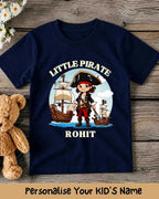 Karate & Pirate Theme Custom Kid Cotton Tee Swiftsoul