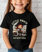 Karate & Pirate Theme Custom Kid Cotton Tee Swiftsoul