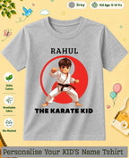 karate & Pirate Theme Custom Kid Cotton Tshirt Swiftsoul