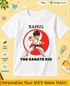karate & Pirate Theme Custom Kid Cotton Tshirt Swiftsoul