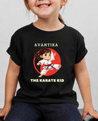 karate & Pirate Theme Custom Kid Cotton Tshirt Swiftsoul
