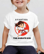karate & Pirate Theme Custom Kid Cotton Tshirt Swiftsoul