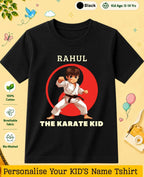 karate & Pirate Theme Custom Kid Cotton Tshirt Swiftsoul