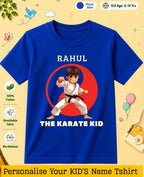 karate & Pirate Theme Custom Kid Cotton Tshirt Swiftsoul