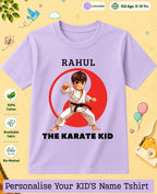 karate & Pirate Theme Custom Kid Cotton Tshirt Swiftsoul