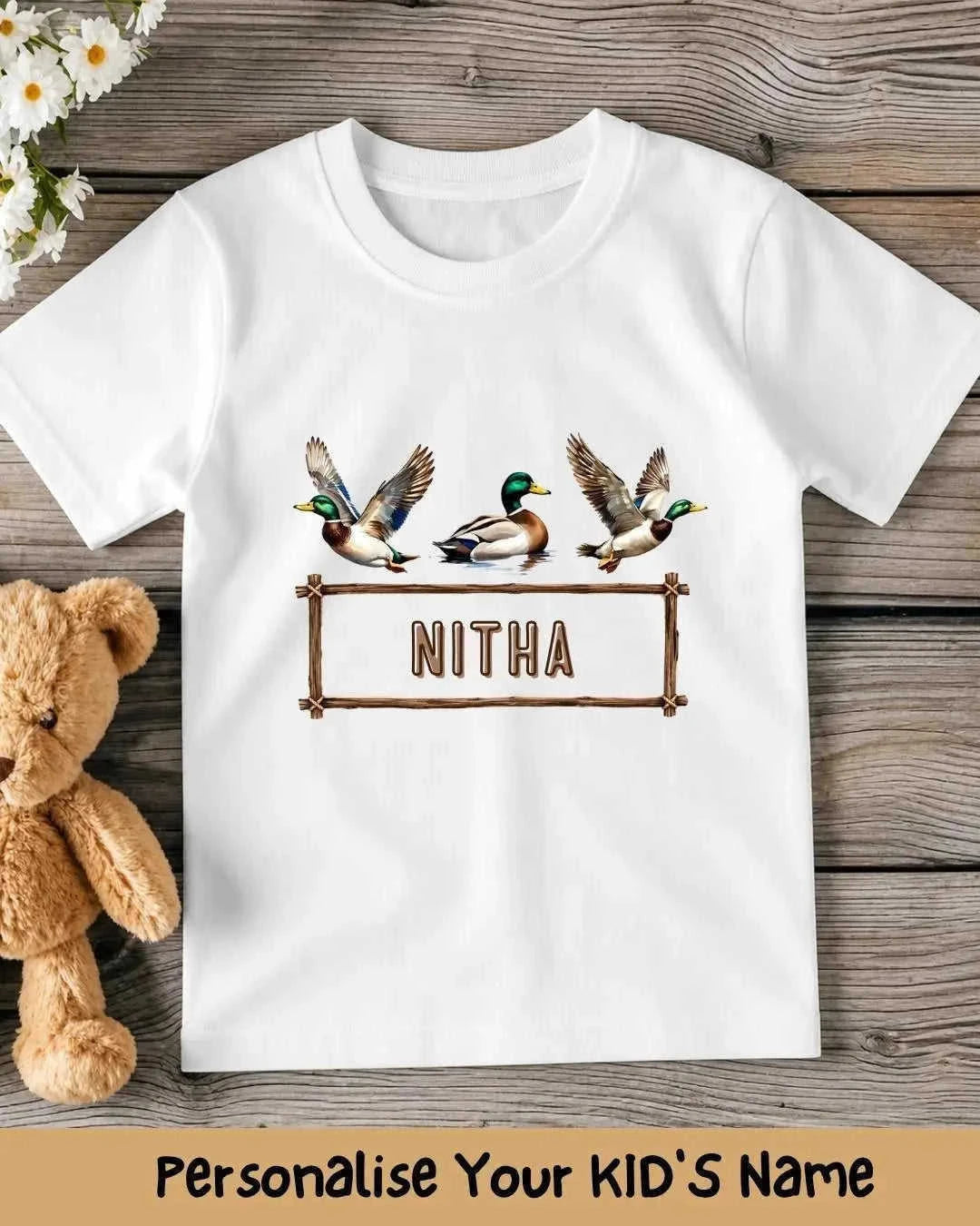 Kids Character Custom Kid's Name Tee Swiftsoul