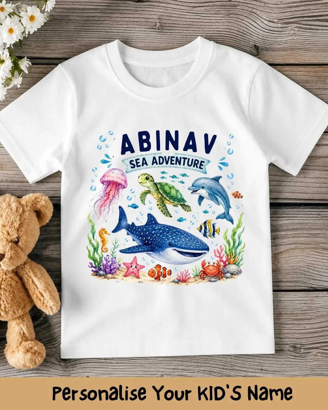 Kids Character Custom Kid's Name Tee Swiftsoul 