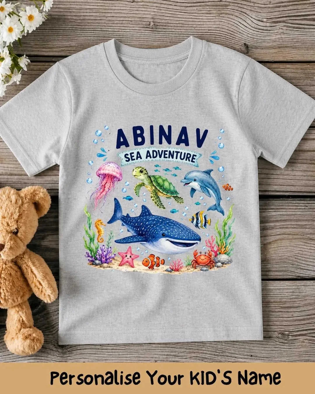 Kids Character Custom Kid's Name Tee Swiftsoul 