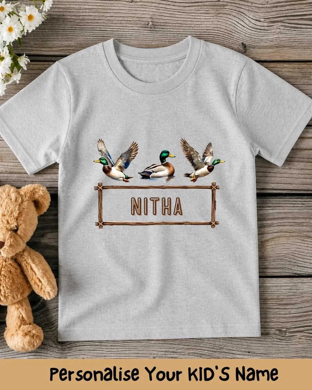 Kids Character Custom Kid's Name Tee Swiftsoul 