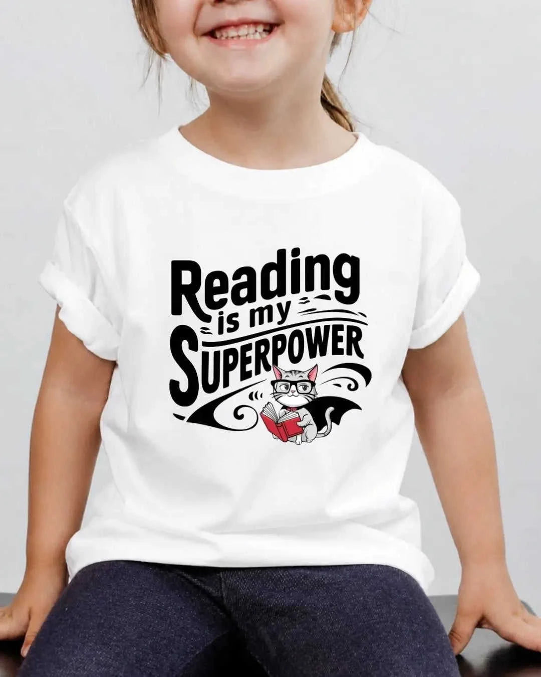 Literacy Kid Cotton Tee Swiftsoul 