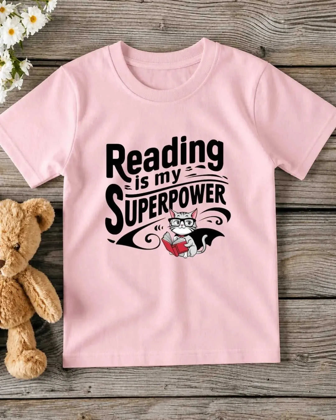 Literacy Kid Cotton Tee Swiftsoul 