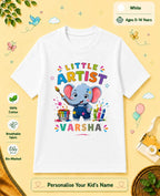 Little Artist Custom Kid Cotton Tshirt Swiftsoul