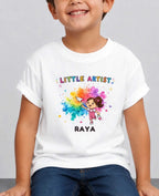 Little Artist Custom Kid Cotton Tshirt Swiftsoul