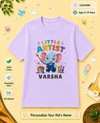 Little Artist Custom Kid Cotton Tshirt Swiftsoul