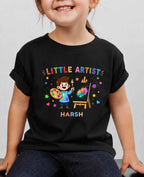 Little Artist Custom Kid Cotton Tshirt Swiftsoul
