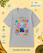 Little Artist Custom Kid Cotton Tshirt Swiftsoul