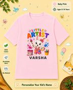 Little Artist Custom Kid Cotton Tshirt Swiftsoul
