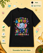 Little Artist Custom Kid Cotton Tshirt Swiftsoul