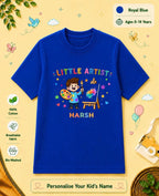 Little Artist Custom Kid Cotton Tshirt Swiftsoul