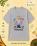 Little Artist Custom Kid Cotton Tshirt Swiftsoul