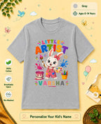 Little Artist Custom Kid Cotton Tshirt Swiftsoul