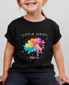 Little Artist Custom Kid Cotton Tshirt Swiftsoul