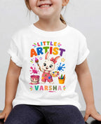 Little Artist Custom Kid Cotton Tshirt Swiftsoul