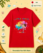 Little Artist Custom Kid Cotton Tshirt Swiftsoul