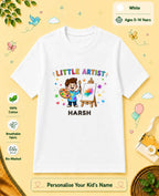 Little Artist Custom Kid Cotton Tshirt Swiftsoul