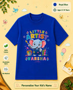 Little Artist Custom Kid Cotton Tshirt Swiftsoul