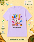 Little Artist Custom Kid Cotton Tshirt Swiftsoul