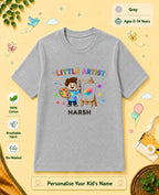 Little Artist Custom Kid Cotton Tshirt Swiftsoul