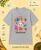 Little Artist Custom Kid Cotton Tshirt Swiftsoul
