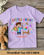 Little Artist Custom Kids Name Tee Swiftsoul 
