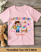 Little Artist Custom Kids Name Tee Swiftsoul 