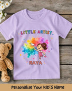 Little Artist Custom Kids Name Tee Swiftsoul 