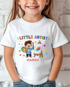 Little Artist Custom Kids Name Tee Swiftsoul 