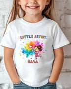 Little Artist Custom Kids Name Tee Swiftsoul 