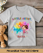 Little Artist Custom Kids Name Tee Swiftsoul 